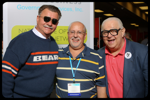 Mike Ditka Harry Caray